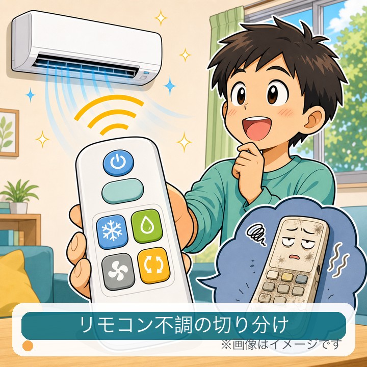 ELPA エアコン用汎用リモコンのイメージ画像