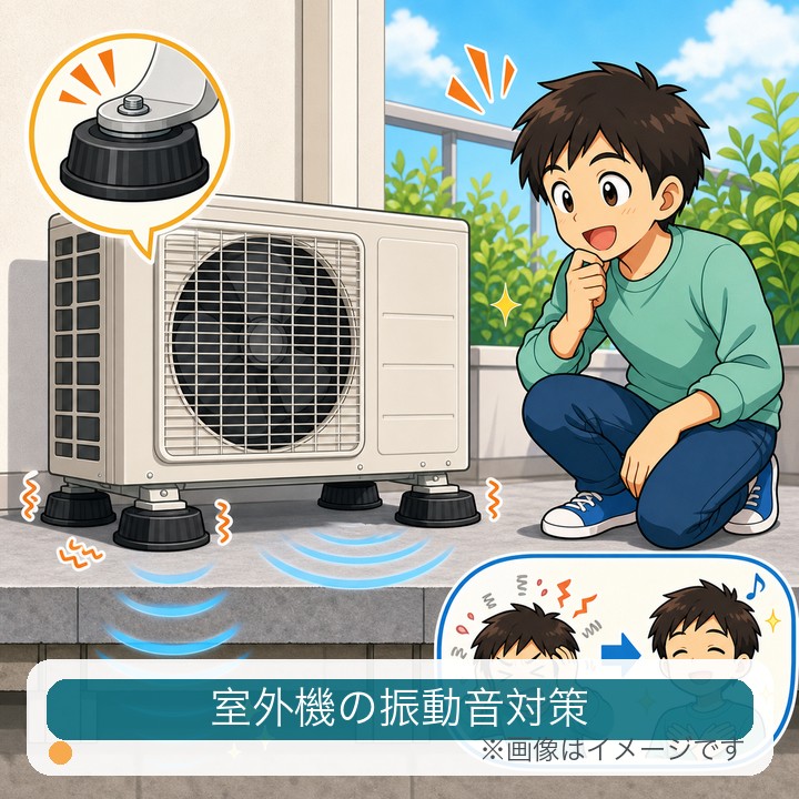 室外機用 防振ゴムのイメージ画像