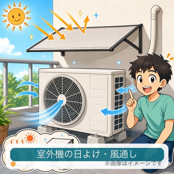 山善 エアコン室外機カバーのイメージ画像